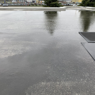 Présence d'eau stagnante