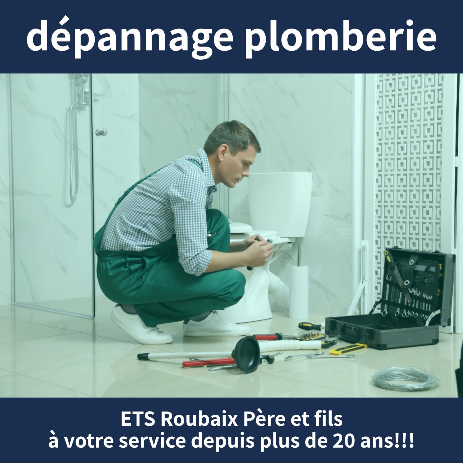 dépannage plomberie Draveil etsroubaix