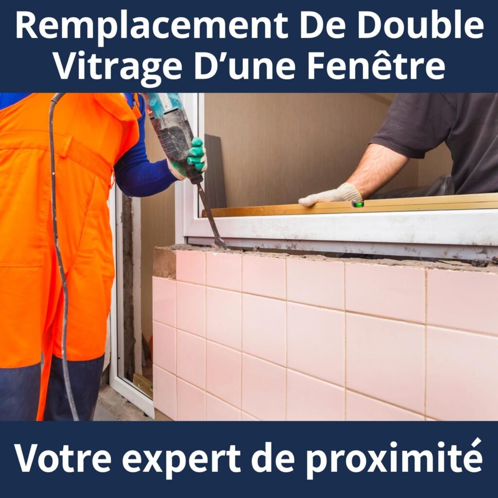 Vitrier Bobigny - remplace de double vitrage d'une Fenêtre - Votre expert de proximité
