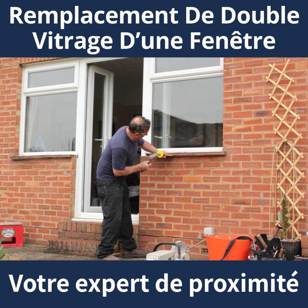 Vitrier Le Blanc Mesnil - Remplacement de double vitrage d'une fenêtre