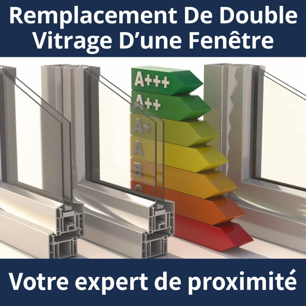 Vitrier Montargis - Remplacement de double vitrage d'un Fenêtre