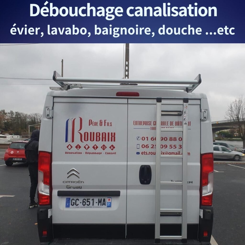 Débouchage canalisation Montargis 3 évier - WC - lavabo - baignoire - douche