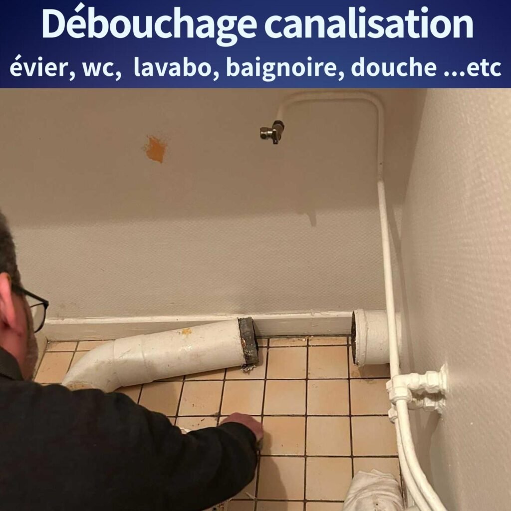 Débouchage canalisation Montargis 4 évier - WC - lavabo - baignoire - douche