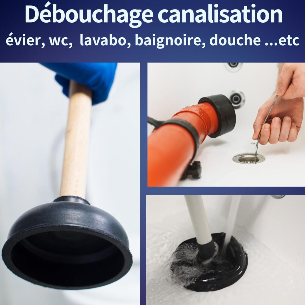 Débouchage canalisation Montargis 6 évier - WC - lavabo - baignoire - douche