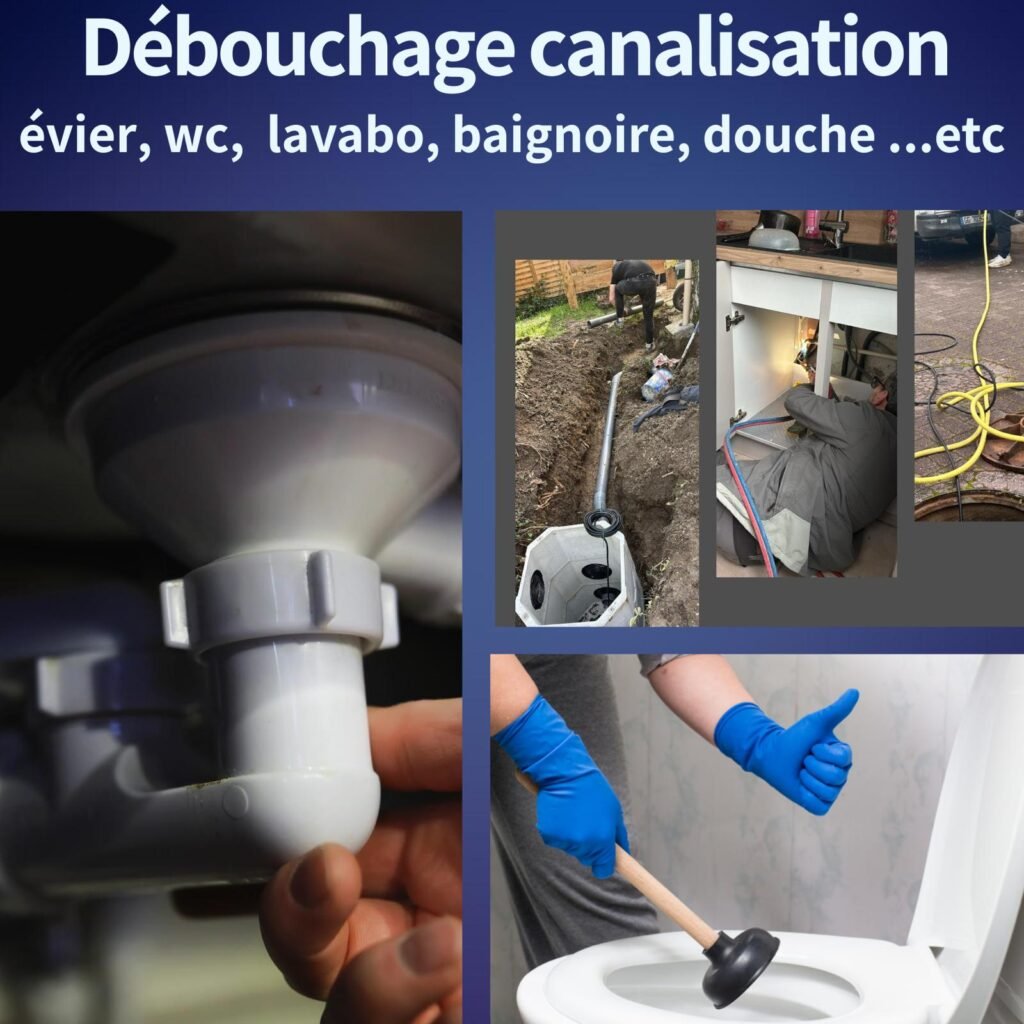 Débouchage canalisation Montargis 7 évier - WC - lavabo - baignoire - douche