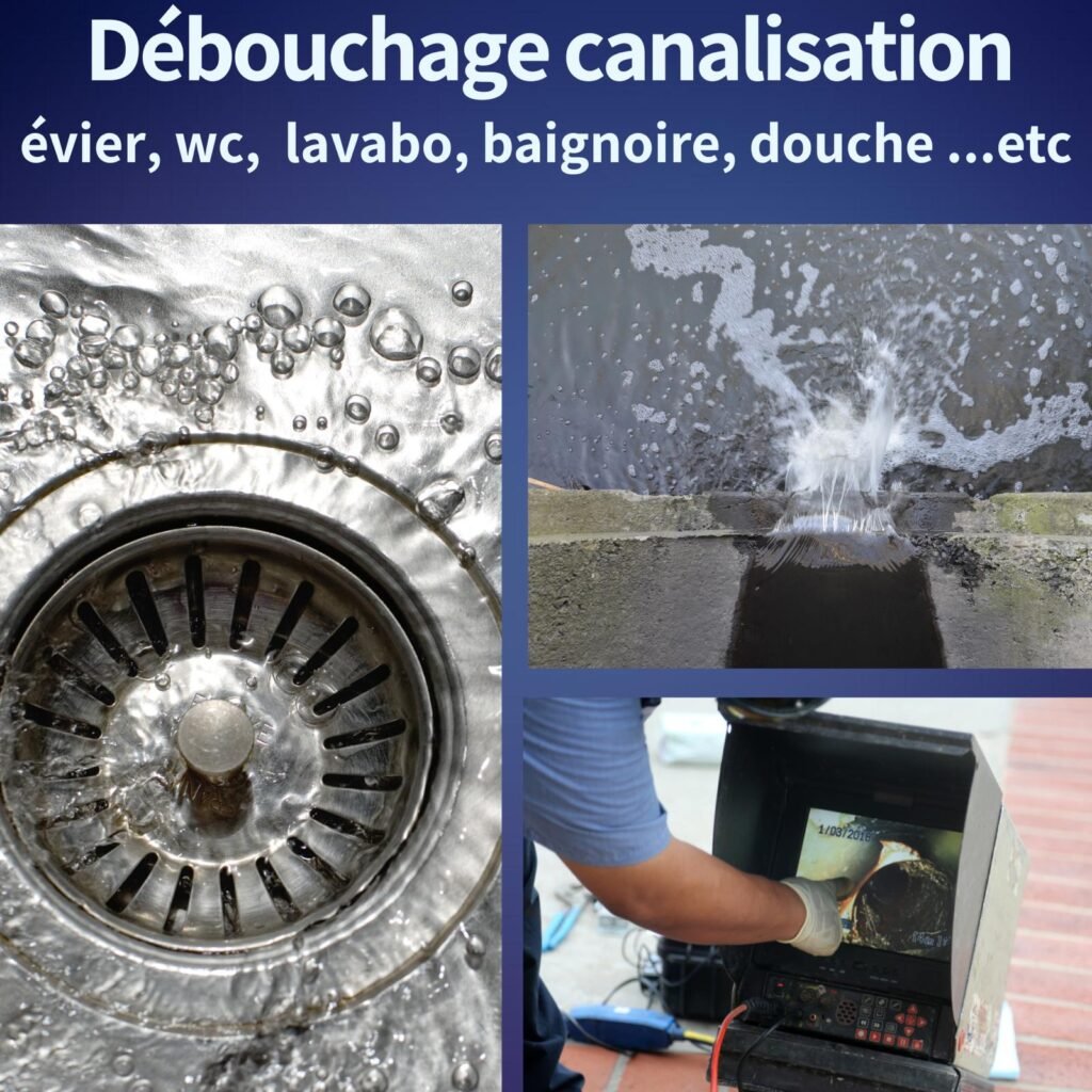 Débouchage canalisation Ris Orangis 9 évier - WC - lavabo - baignoire - douche