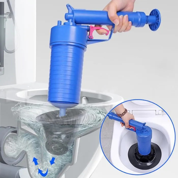 1. Aspirer l’eau stagnante de la cuvette