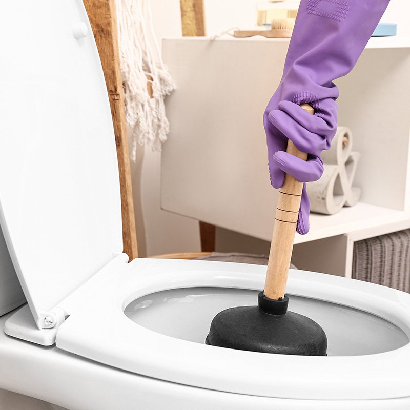 3. Déboucher un WC avec une ventouse - DEBOUCHAGE WC- ETS ROUBAIX